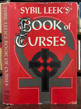 SYBIL LEEK'S BOOK OF CURSES - 1st 1975 - WITCHCRAFT MAGICK HEXES CURSES DEVIL