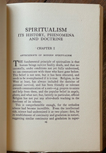 SPIRITUALISM: HISTORY, PHENOMENA - Hill, Arthur Conan Doyle 1919 - GHOSTS OCCULT