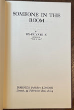 SOMEONE IN THE ROOM - Arno Press, 1st 1976 - HORROR GHOST SUPERNATURAL STORIES