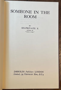 SOMEONE IN THE ROOM - Arno Press, 1st 1976 - HORROR GHOST SUPERNATURAL STORIES