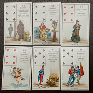 THE CONCISE FORTUNE TELLER CARD DECK - Grimaud, 1970 - DIVINATION, PROPHECY