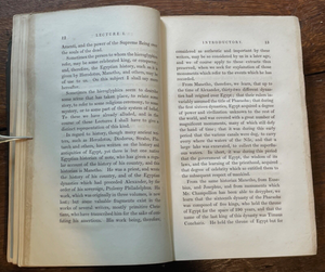 LECTURES ON THE ELEMENTS OF HIEROGLYPHICS - Spineto, 1st 1829 - ANCIENT EGYPT