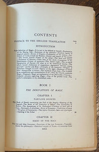 HISTORY OF MAGIC - Eliphas Levi, 1922 - MAGICK SORCERY OCCULT GRIMOIRE RITES