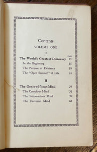 SECRET OF THE AGES - Collier, 1st 1926 NEW THOUGHT LAW OF ATTRACTION THE SECRET