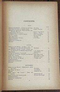 THE OCCULT REVIEW - Vol 26 (6 Issues), 1917 - A.E. WAITE, WITCHCRAFT, DIVINATION