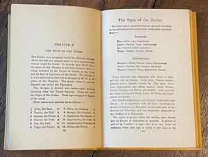 ASTROLOGY:  HOW TO MAKE & READ YOUR OWN HOROSCOPE - Sepharial, 1930s DIVINATION