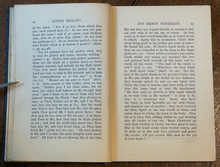 DIVINE HEALING AND DEMON POSSESSION - Howton, 1909 - EVIL SPIRITS, DEMONOLOGY