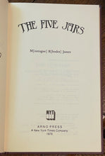 THE FIVE JARS - Arno Press, 1st 1922/1976 - M.R. JAMES, FAIRIES, MAGICAL POTIONS