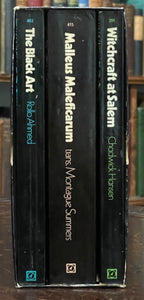 WITCHCRAFT: BLACK ART, WITCHCRAFT AT SALEM, MALLEUS MALEFICARUM - 1971, 3 Vols