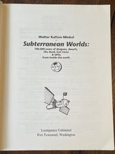 SUBTERRANEAN WORLDS - Kafton-Minkel, 1st 1989 - MONSTERS, UFOs, HOLLOW EARTH