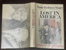 SIGNED - LOST IN AMERICA - Singer, 1st 1981 AUTOBIOGRAPHY, 1930s POLAND, AMERICA