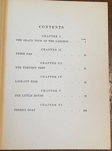 PETER PAN IN KENSINGTON GARDENS - Barrie, 1913 - ARTHUR RACKHAM Illustrations