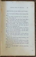 OUR LITTLE ONES IN HEAVEN - 1870 - VICTORIAN BEREAVEMENT INFANT CHILDREN'S DEATH