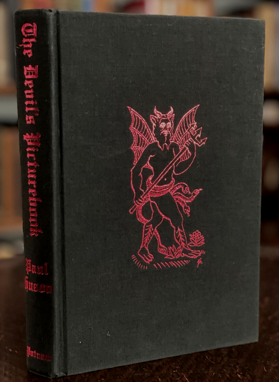 DEVIL'S PICTURE BOOK - Paul Huson, 1st 1971 - TAROT MAGICK DIVINATION PAGANISM