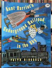 SIGNED - AUNT HARRIET'S UNDERGROUND RAILROAD IN THE SKY - Faith Ringgold, 1995