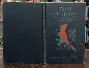 BIRD CHILDREN - Gordon / Ross, 1939 - EDUCATIONAL ILLUSTRATED BIRDS FAIRIES