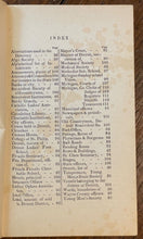 DIRECTORY OF THE CITY OF DETROIT WITH ITS ENVIRONS (1837) - 1st Reprint Ed, 1937