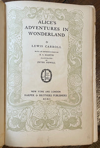 ALICE'S ADVENTURES IN WONDERLAND - Lewis Carroll / Peter Newell, 1st 1901