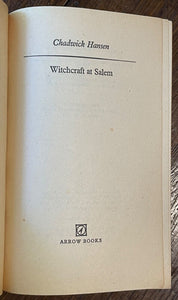 WITCHCRAFT: BLACK ART, WITCHCRAFT AT SALEM, MALLEUS MALEFICARUM - 1971, 3 Vols