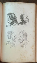 LA PHYSIOGNOMONIE - Lavater, 1830 - PHRENOLOGY, PHYSIOGNOMY, ILLUSTRATED PLATES