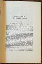 LETTERS FROM SIR OLIVER LODGE: PSYCHICAL & SCIENTIFIC - Hill, 1st 1932 - OCCULT