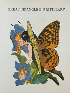 THE BUTTERFLY BABIES' BOOK - Gordon / Ross, 1st 1914 - BUTTERFLIES FAIRIES