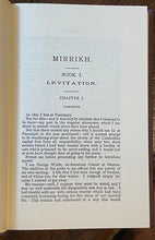 MIRRIKH, WOMAN FROM MARS - Arno Press, 1st 1976 - SCI FI OCCULT MULTI-DIMENSIONS