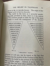 BYGONE BELIEFS - Redgrove, 1st 1920 - MAGICK TALISMANS SUPERSTITION ALCHEMY