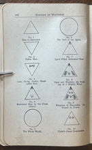 MYSTERY OF MYSTERIES - Rader, 1931 - CHRISTIAN MYSTICISM SECRET LANGUAGE SIGILS