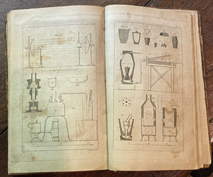 ELEMENTS OF EXPERIMENTAL CHEMISTRY - Henry, 1st 1819 - DALTONIAN ATOMS SCIENCE