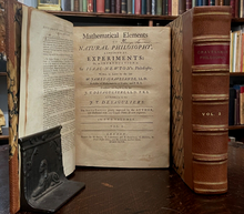 MATHEMATICAL ELEMENTS OF NATURAL PHILOSOPHY - s'Gravesande, 1747 NEWTON, PHYSICS