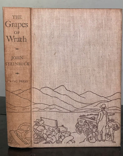 THE GRAPES OF WRATH - John Steinbeck - 1st Ed / 6th Printing, 1939 Viking Press