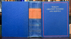 WORLD'S GREATEST WONDERS AND MARVELS - 1st 1941 - ILLUSTRATED CULTURES & TECH
