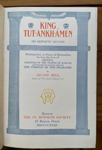 KING TUT-ANKH-AMEN: HIS ROMANTIC HISTORY - Bell, 1st 1923 - ANCIENT EGYPT