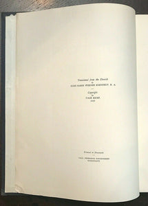 PROSTITUTION: ITS CAUSES & HEREDITY - Kemp, 1st 1936 PROSTITUTES PSYCHIATRY