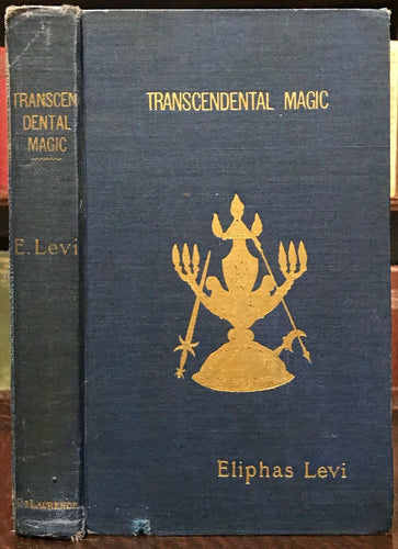 TRANSCENDENTAL MAGIC - Eliphas Levi - 1946 RITUALS MAGICK OCCULT GRIMOIRE