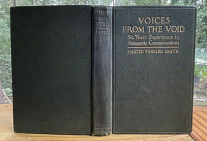 VOICES FROM THE VOID - 1st 1919 - SPIRITUALISM MEDIUMS PSYCHIC GHOSTS SPIRITS