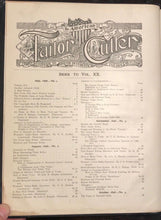 1898 - THE AMERICAN TAILOR & CUTTER JOURNAL, John Mitchell 1st/1st Vol 20 SEWING