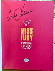 MISS FURY SENSATIONAL SUNDAYS - Trina Robbins, JUNE TARPÉ MILLS, 2012 - SIGNED