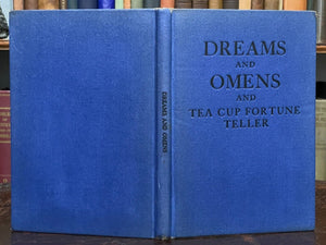 DREAMS, OMENS, TEACUP FORTUNE TELLING - Ca 1920 - DIVINATION PROPHECY OMEN LORE