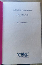 AMULETS, TALISMANS AND CHARMS - Thompson, 2006 MAGICK DIVINATION STONES FETISHES