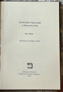 FANTAZIUS MALLARE - Arno Press / Hecht, 1st 1976 - SURREAL FANTASIES NIGHTMARES