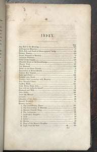 LIGHTS AND SHADOWS OF FREEMASONRY - Morris, 1855 MASONIC SECRET SOCIETIES