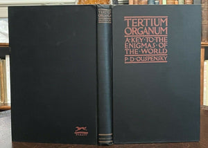 TERTIUM ORGANUM - Ouspensky, 1945 - SCIENCE OCCULT MYSTICISM UNIVERSE PHYSICS