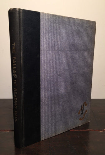 THE BALLAD OF READING GAOL Oscar Wilde, Illust. John Vassos 1st/1st 1928 HC