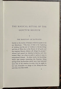 MAGICAL RITUAL - Eliphas Levi 1970 TAROT RULING ARCHANGELS ANGELS HEAVENS MAGICK