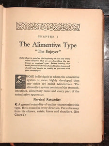 ELSIE BENEDICT - HOW TO ANALYZE PEOPLE ON SIGHT - 1st, 1921 - SCARCE