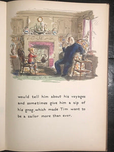 LITTLE TIM AND THE BRAVE SEA CAPTAIN - EDWARD ARDIZZONE - 1st 1936, Watercolors