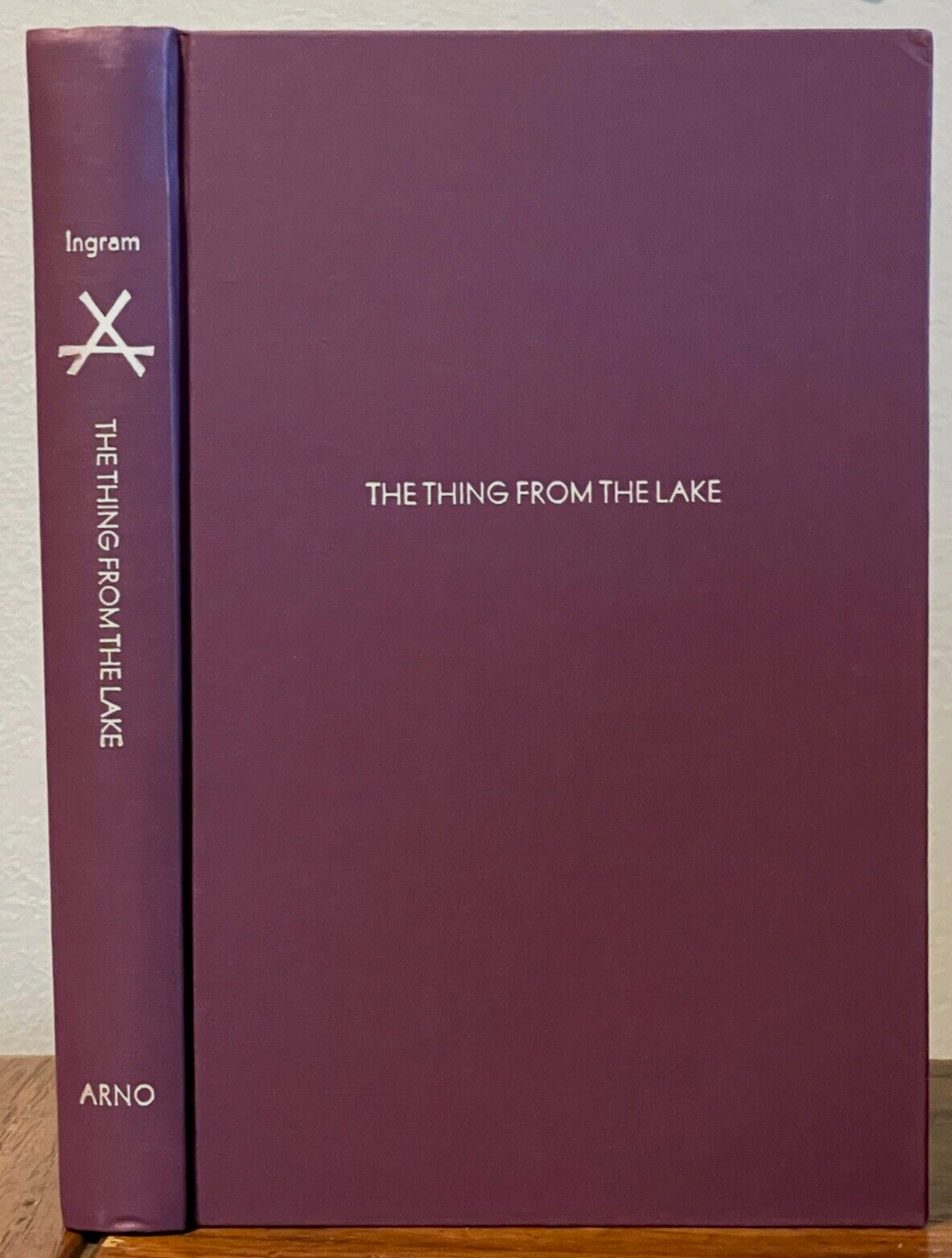 THE THING FROM THE LAKE - Arno Press / Ingram, 1st 1976 - GOTHIC HORROR GHOSTS