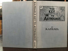 THE KEY TO ASTROLOGY - Raphael, 1940s - PLANETS STARS OCCULT DIVINATION PROPHECY